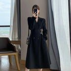 Loose Belly-covering Elegant Little Black Dress
