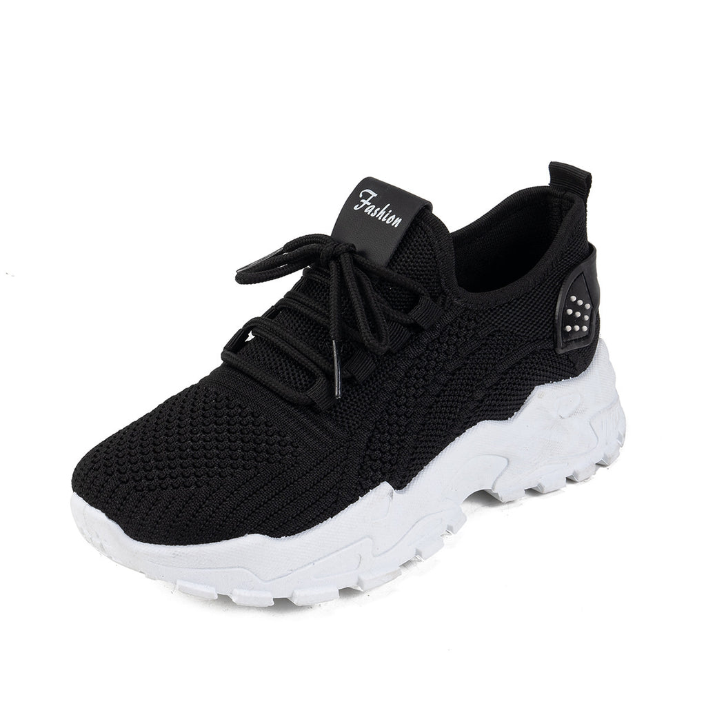 Flyknit Mesh Women's Thin Breathable Sports Casual Shoes