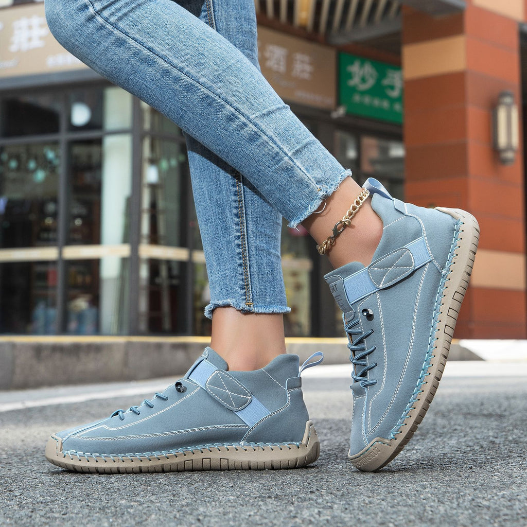 Leather Boots Casual Shoes Plus Size Spring And Summer